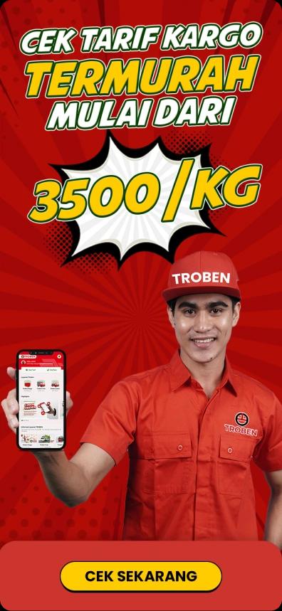 Cek tarif kargo termurah